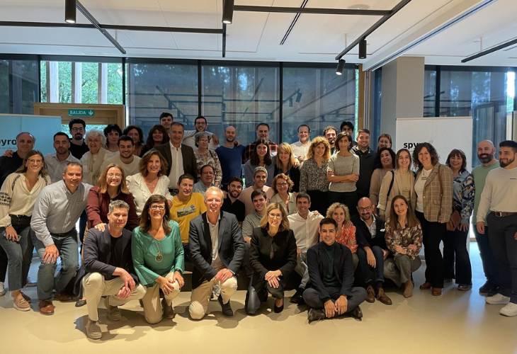 Equipo de Spyro Software en el Homenaje a Ricardo González